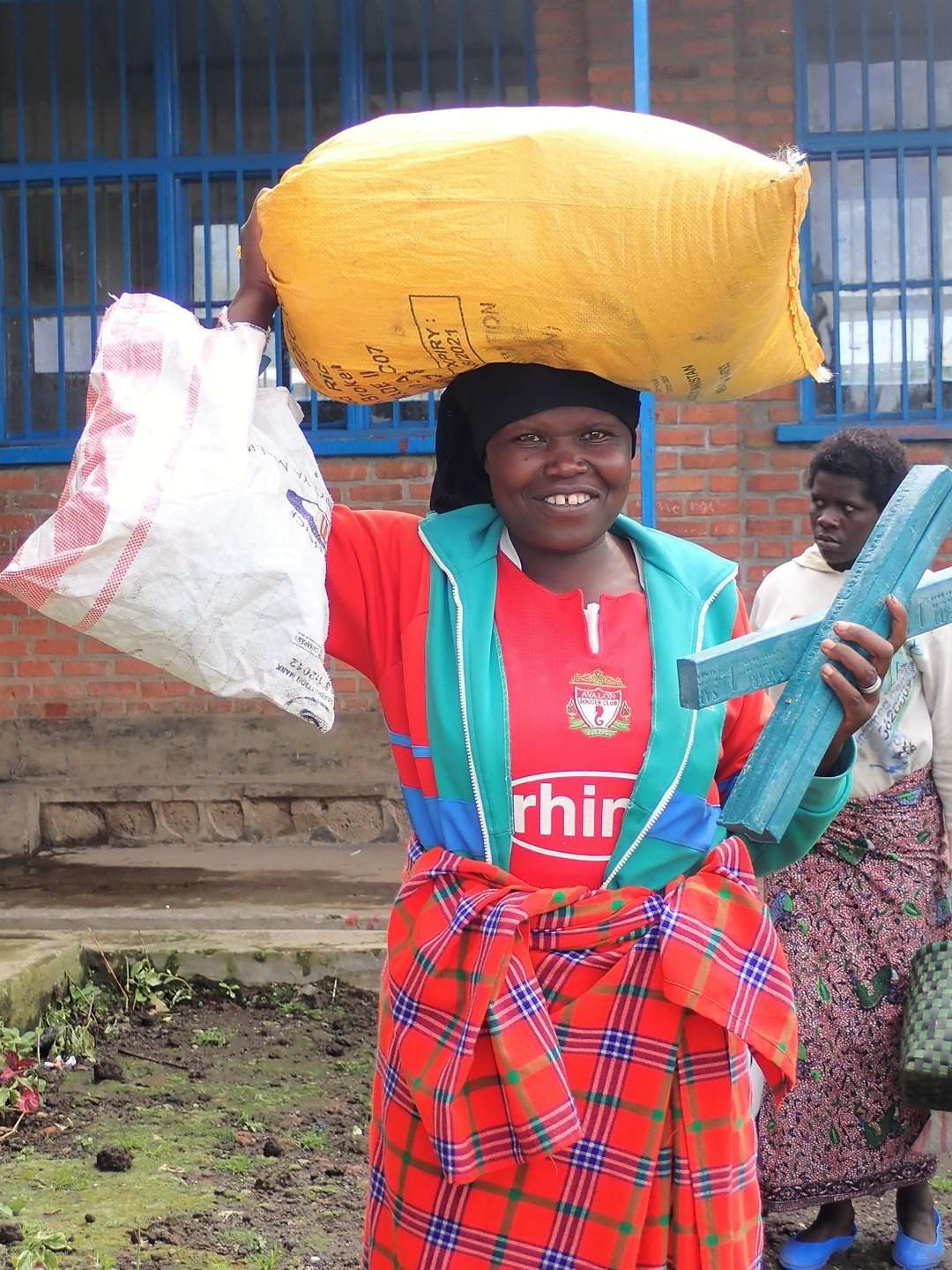 Food being distributed during Covid-19
