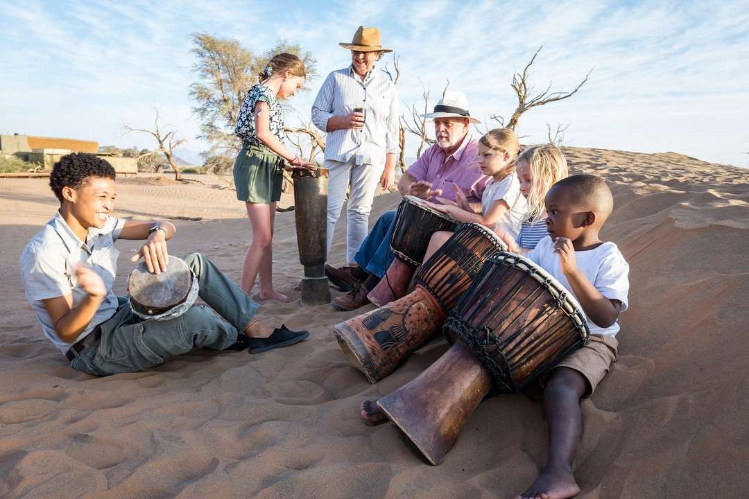 safari namibie famille